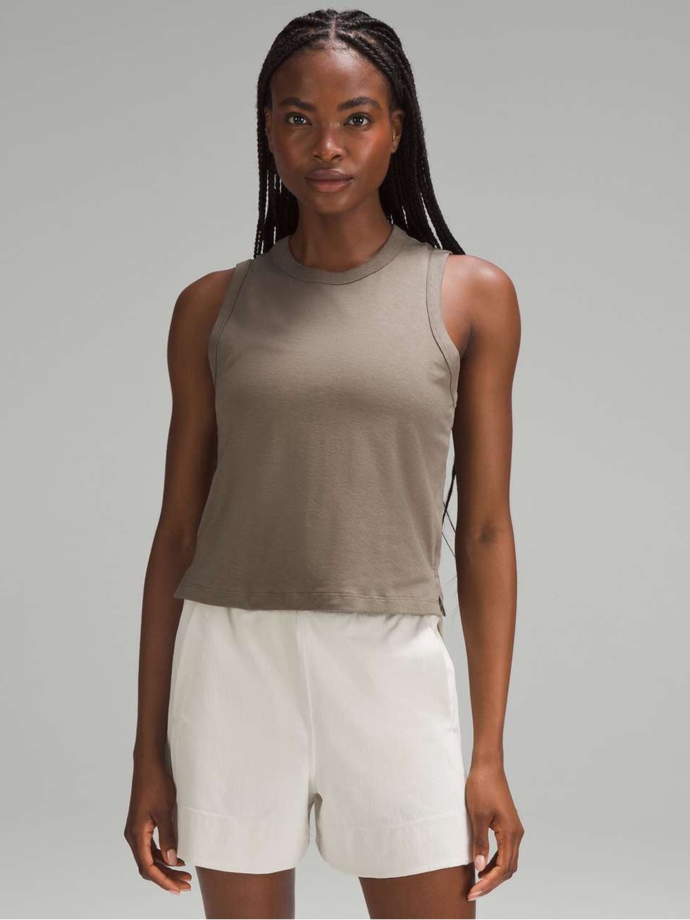 Classic-Fit Cotton-Blend Tank Top
